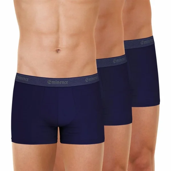 magasins pour Eminence Lot De 3 Boxers Homme Coton Stretch 1