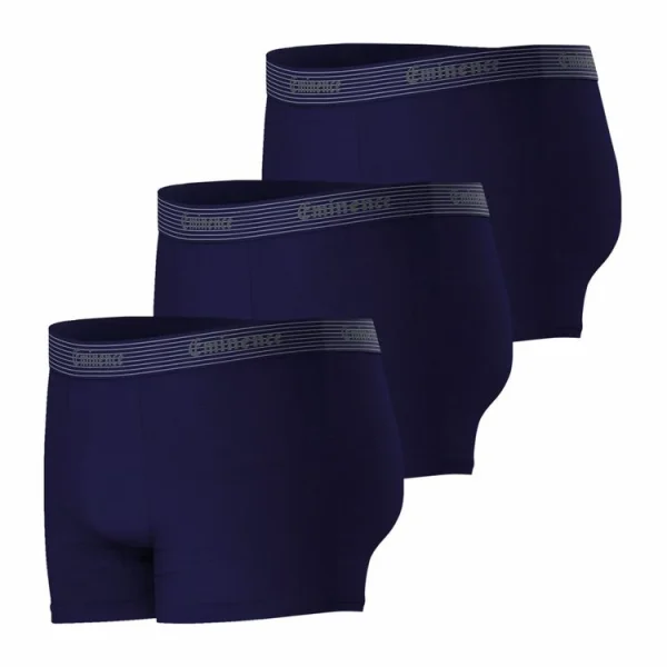 magasins pour Eminence Lot De 3 Boxers Homme Coton Stretch 4