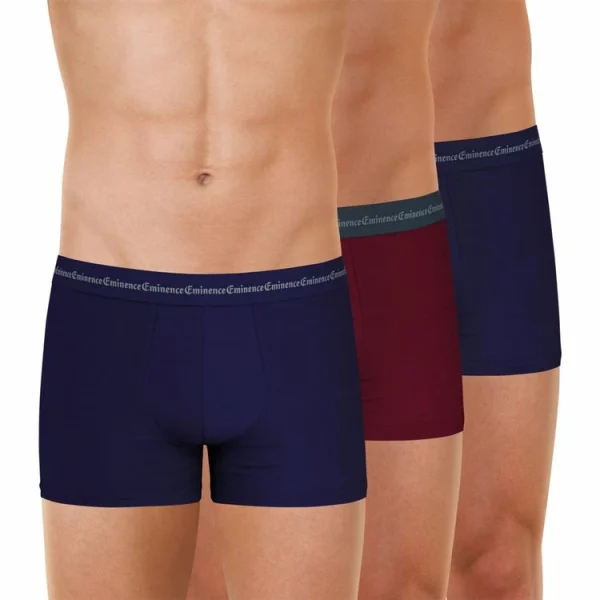 magasins pour Eminence Lot De 3 Boxers Homme Coton Stretch 6