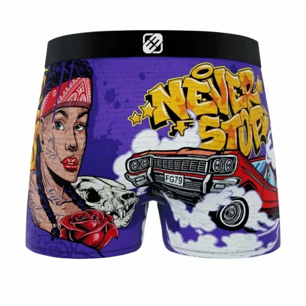 FREEGUN Lot De 4 Boxers Homme Street Art REMISE allant 7