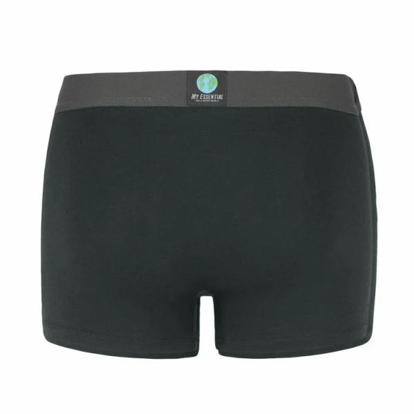 MY ESSENTIAL Lot De 6 Boxers Homme En Coton Bio Uni Gots Top ventes 5