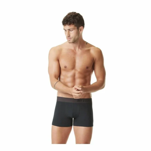 MY ESSENTIAL Lot De 6 Boxers Homme En Coton Bio Uni Gots Top ventes 6