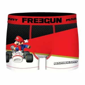 mode pas chere FREEGUN Lot De 4 Boxers Homme Mario Kart Water 14