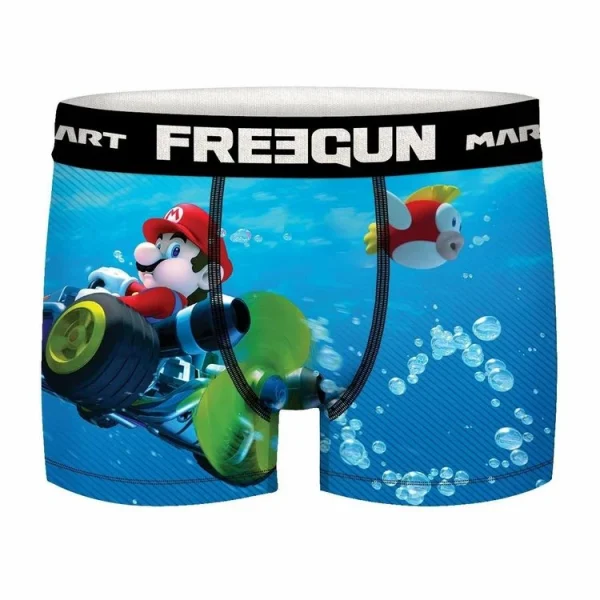 mode pas chere FREEGUN Lot De 4 Boxers Homme Mario Kart Water 7