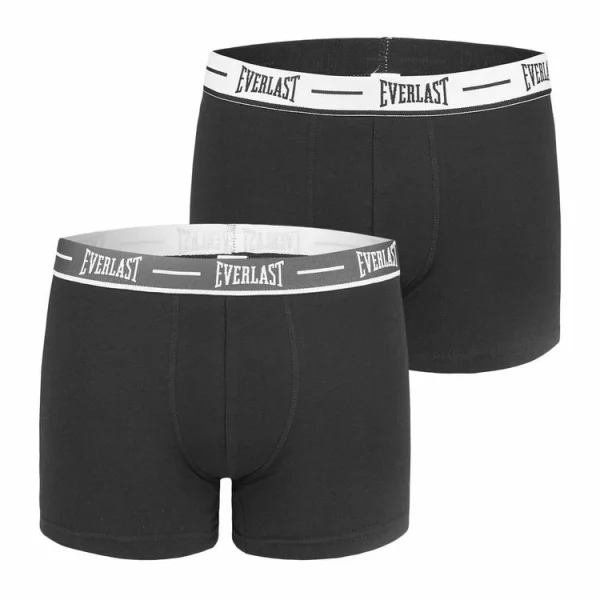 en solde EVERLAST Lot De 2 Boxers Coton Homme Ceinture Brand 1