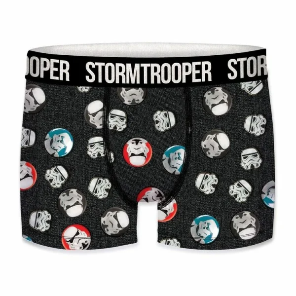 en ligne STORMTROOPER Boxer Homme Stormtrooper Badges Noir 1