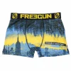 mode FREEGUN Boxer Jaune Bleu Homme Freegun Upside Down 13