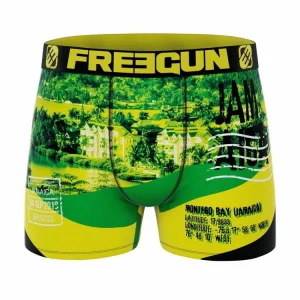 prix abordable FREEGUN Lot De 4 Boxers Homme Flag & Cities 12