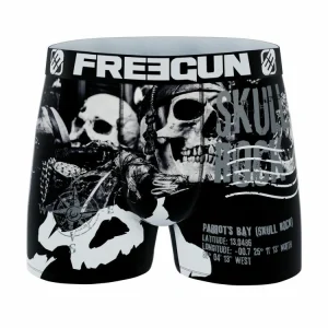 prix abordable FREEGUN Lot De 4 Boxers Homme Flag & Cities 16