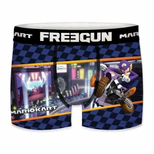 FREEGUN Lot De 4 Boxers Homme Mario Kart se précipiter pour acheter 12