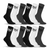 EVERLAST Lot De 12 Paires De Chaussettes Tennis Assorties a Prix Discount 20