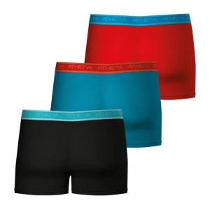 Top ventes Athena Lot De 3 Boxers Homme Easy Bio 14