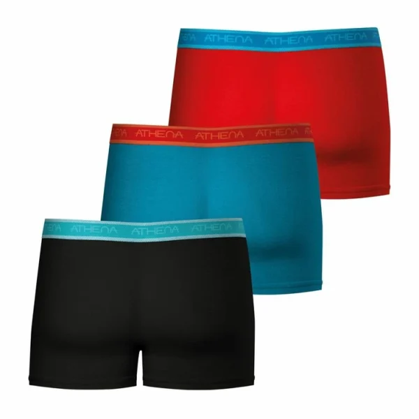 Top ventes Athena Lot De 3 Boxers Homme Easy Bio 5