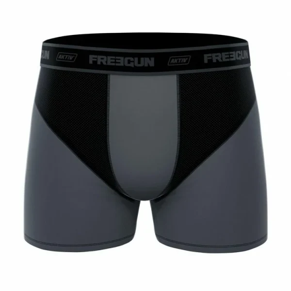 FREEGUN Lot De 6 Boxers Homme Aktiv Sport shopping pas cher 5