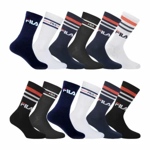 grande promotion FILA Pack Surprise De 12 Paires De Chaussettes Tennis Homme 8