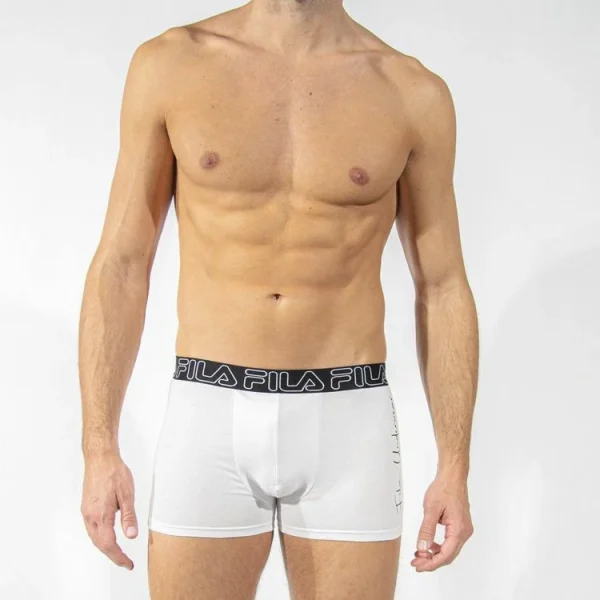 FILA Lot De 3 Boxers Coton Homme Uni site soldes 4