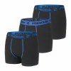 FREEGUN Lot De 3 Boxers Homme Coton Bleu en solde 20