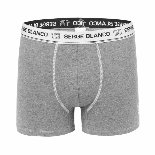 bas prix SERGE BLANCO Lot De 4 Boxers Coton Homme Avec Surpiqûres Class 5