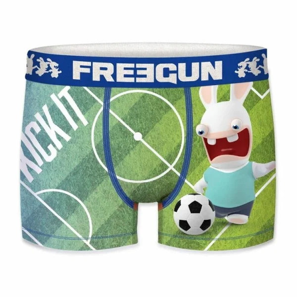 vente en ligne pas cher FREEGUN Lot De 4 Boxers Homme Lapins Crétins 5