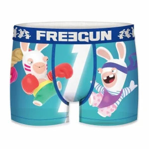 vente en ligne pas cher FREEGUN Lot De 4 Boxers Homme Lapins Crétins 18