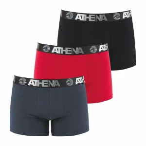 Athena Lot De 3 Boxers Homme Pas Cher soldes France 10