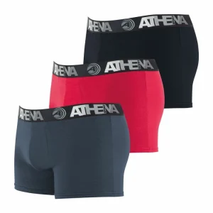 Athena Lot De 3 Boxers Homme Pas Cher soldes France 12