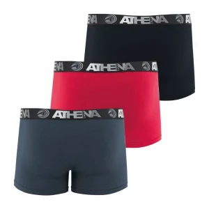 Athena Lot De 3 Boxers Homme Pas Cher soldes France 14