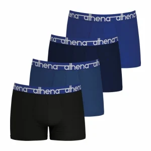 Athena Lot De 4 Boxers Homme Easy Jean meilleur cadeau 10