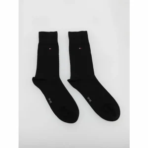 mode pas cher Tommy Hilfiger Chaussettes Tommy Hilfiger Th Men Small Stripe Sock 2p Black Noir 11-14 8