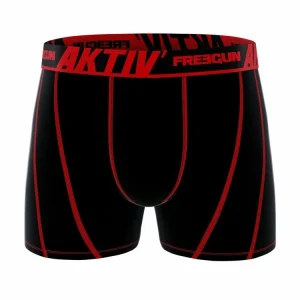 FREEGUN Lot De 6 Boxers Coton Homme AKTIV Sport garantie de qualité 12