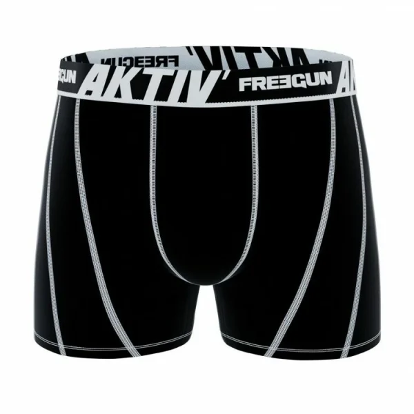 FREEGUN Lot De 6 Boxers Coton Homme AKTIV Sport garantie de qualité 6