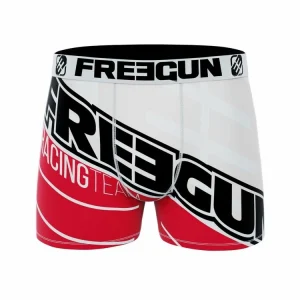 Nouvelle tendance FREEGUN Lot De 5 Boxers Microfibre Homme Racing 14