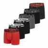 FREEGUN Lot De 6 Boxers Coton Homme Uni Pas Cher Magasin Soldes 20