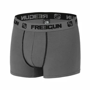 FREEGUN Lot De 6 Boxers Coton Homme Uni Pas Cher Magasin Soldes 16