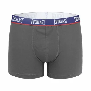 EVERLAST Lot De 5 Boxers Coton Homme Ceinture Brand qualité d’originales 12