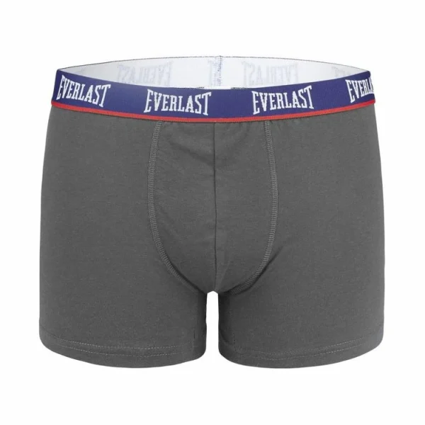 EVERLAST Lot De 5 Boxers Coton Homme Ceinture Brand qualité d’originales 4