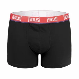 EVERLAST Lot De 5 Boxers Coton Homme Ceinture Brand qualité d’originales 18