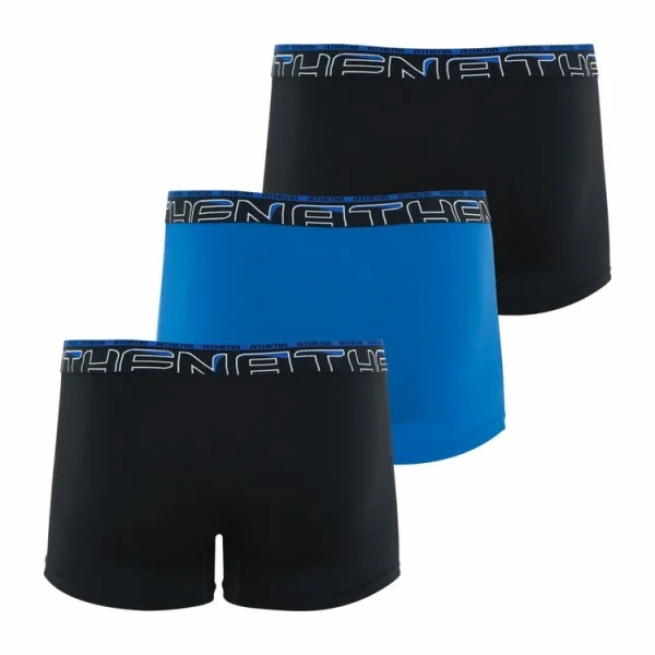 achetez pas cher Athena Lot De 3 Boxers Homme Black 5