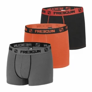 FREEGUN Pack Surprise De 3 Boxers Coton Homme Pas Cher soldes France 8