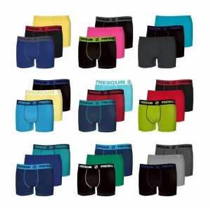 FREEGUN Pack Surprise De 3 Boxers Coton Homme Pas Cher soldes France 10