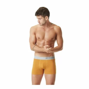 MY ESSENTIAL Lot De 6 Boxers Homme En Coton Bio Uni Gots remise en ligne 12