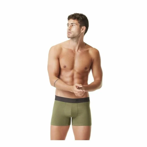 MY ESSENTIAL Lot De 6 Boxers Homme En Coton Bio Uni Gots remise en ligne 5