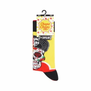 Retour Gratuit CAPSLAB Paire De Chaussettes De Ville Chupa Chups Sku 15