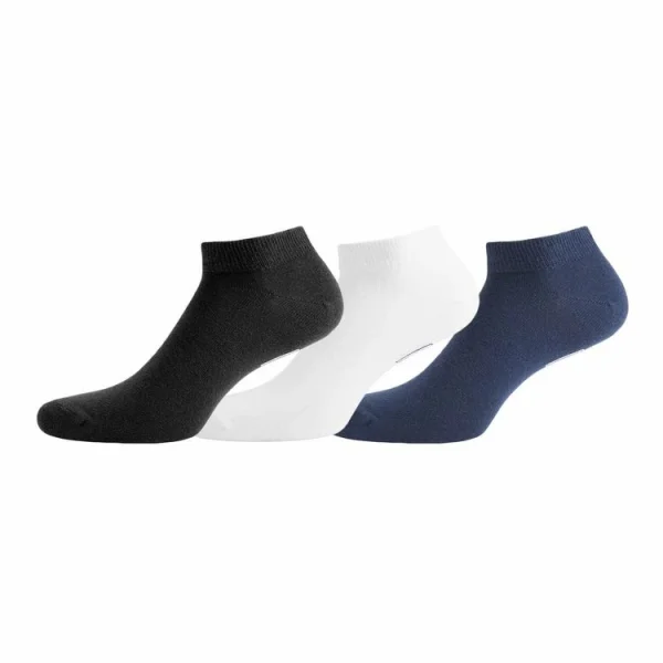 mode pas chere SERGE BLANCO Lot De 3 Paires De Chaussettes Socquettes Coton Homme Peigné 1