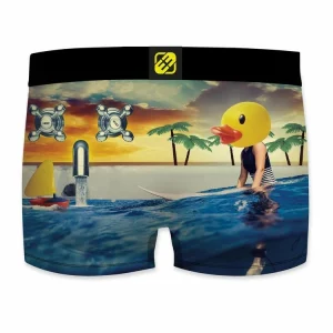 en ligne vente FREEGUN Boxer Homme Surealist Skate And Surf Bathroom Surf 9