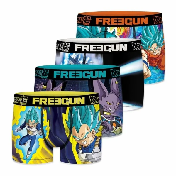 FREEGUN Lot De 4 Boxers Homme Dragon Ball Super se précipiter pour acheter 1