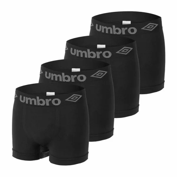 UMBRO Lot De 4 Boxers Homme Sans Couture des prix incroyables 1