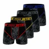 jusqu'à FREEGUN Lot De 4 Boxers Homme Aktiv Sport Lifestyle 20