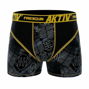 jusqu'à FREEGUN Lot De 4 Boxers Homme Aktiv Sport Lifestyle 14