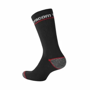 Retour Gratuit FACOM Lot De 3 Paires De Chaussettes Longues De Travail Homme Red 14